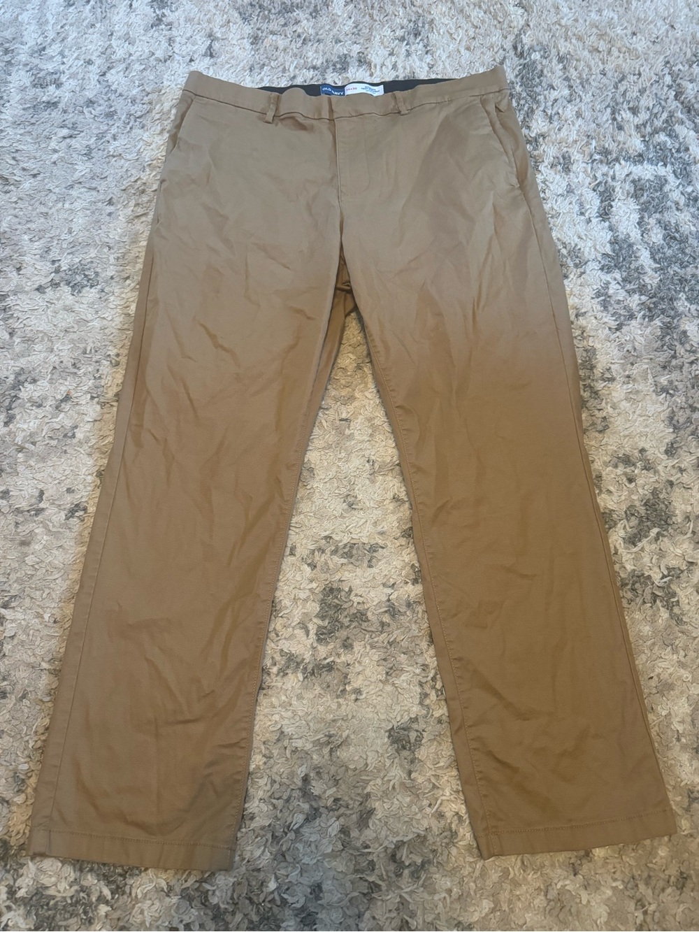 Old Navy Men's Khaki Straight-Leg Chinos